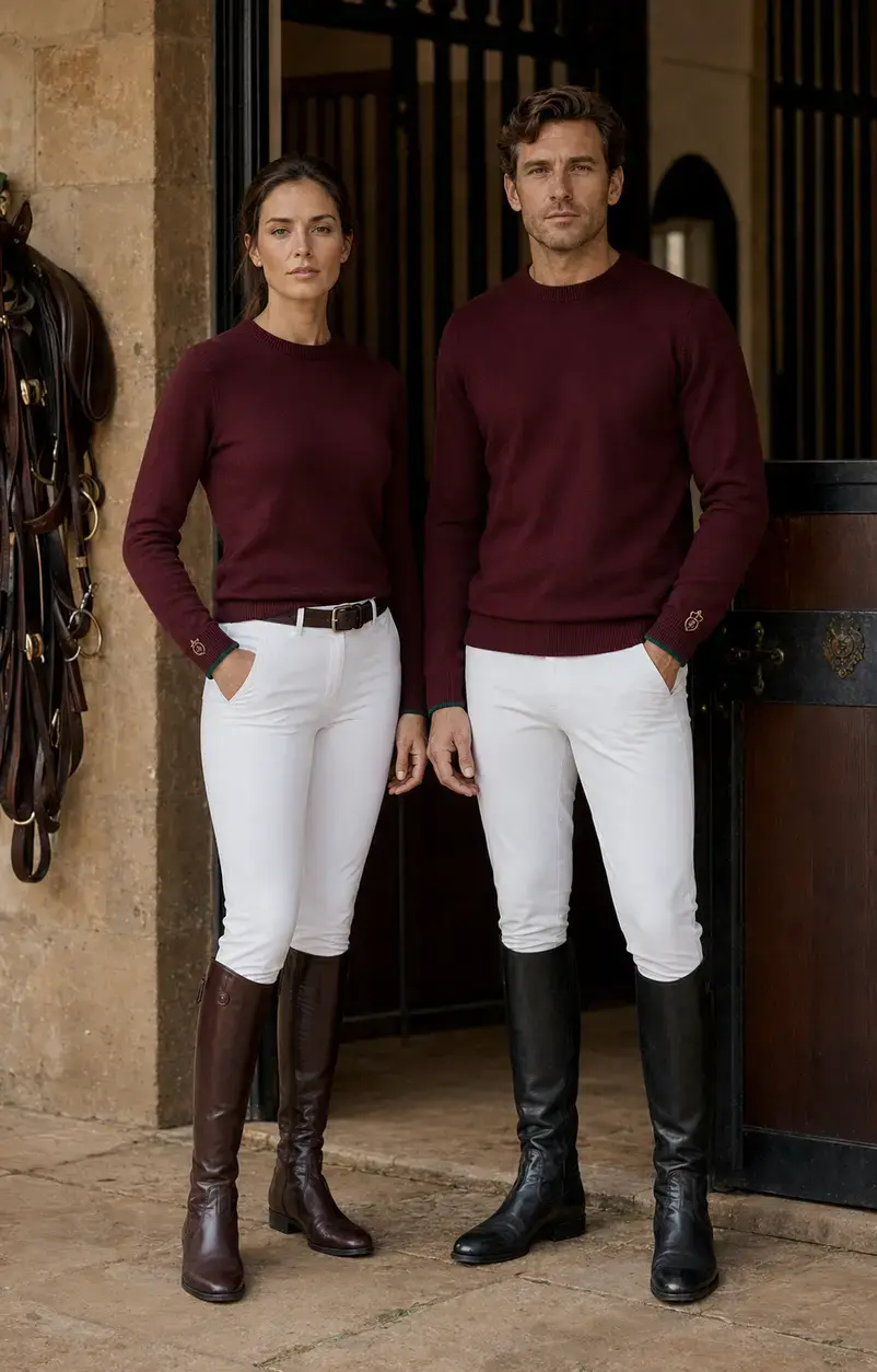 Paddock Cashmere Crewneck
