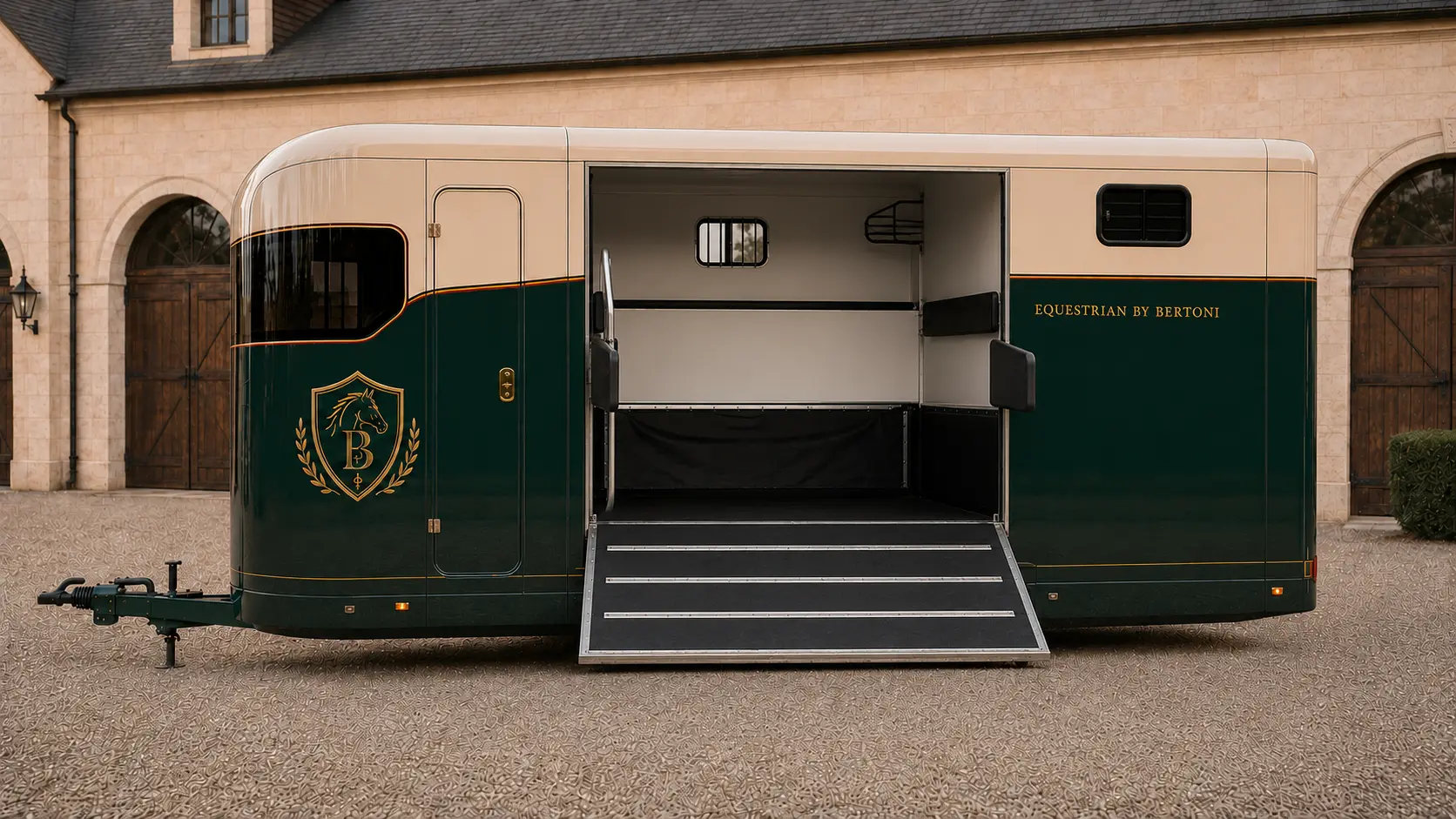Goodwood Grand Touring with side ramp open