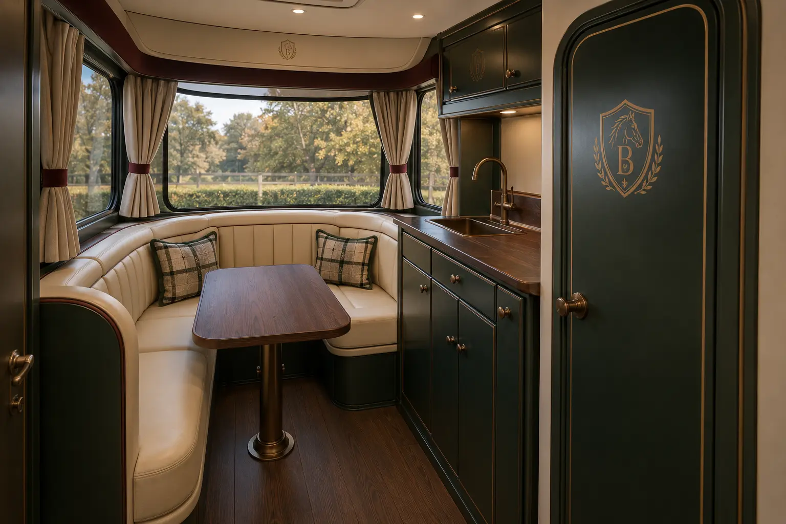 Grand Touring dinette in day mode